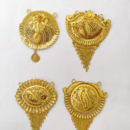 Traditional Indian Gold Pendant